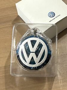 ★Volkswagen オリジナル 静電気除去機能&LEDライト付 キーホルダー★ フォルクスワーゲン キーリング 未使用 非売品