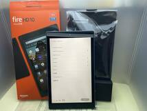 中古 Amazon Fire HD 10 第9世代 32GB ブルー 2019年 箱付属品有_画像1