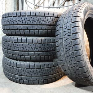 9分山 品質良し ICE ASIMMETRICO 155/65R14 中古スタッドレス PIRELLI(ピレリ) 愛知手渡し,交換可 個人宅配送不可 874-43