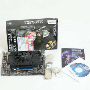 美品 SAPPHIRE AMD Radeon HD7770 GHz Edition 1GB GDDR5 グラフィックカード グラボ 元箱・付属品有 サファイア