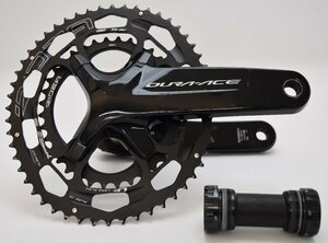 シマノ DURA-ACE デュラエース FC-R9100 165mm RIDEA power rings チェーンリングセット 楕円 W3T 52-36T