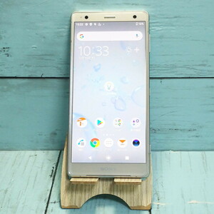 au SOV37 SONY Xperia XZ2 64GB リキッドシルバー ホワイト 本体 白ロム SIMロック解除済み SIMフリー 332009