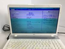 ☆［部品取りに］NEC LaVie S LS150/F LS150FS6W ノートPC Pentium B950 2.10GHz 4GB【ジャンク品】_画像2