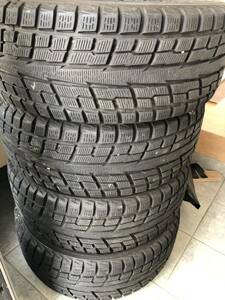 着払い　中古タイヤ　4本　2013年　ヨコハマ　スタッドレスタイヤGEOLANDAR I/T-S 235/55R18 100Q ジオランダー　ハリアー　山あり