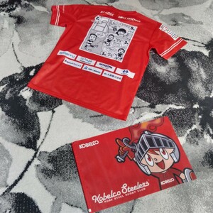 新品:コベルコ神戸スティーラーズ　Tシャツ＆旗