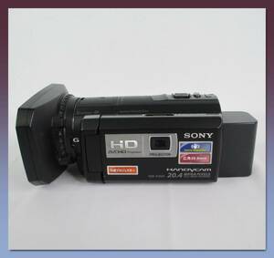 D-1【中古】 ② SONY　デジタルビデオカメラ Handycam ハンディカム　2012年製　HDR-PJ590V