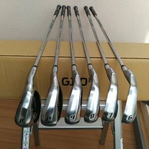 【美品】CP2 Wrapグリップ＆クラフトマンヘッドカバー付き！ヤマハ RMX VD40 アイアン 6本組（#6~9・PW.AW）N.S.PRO 850GH neo R 