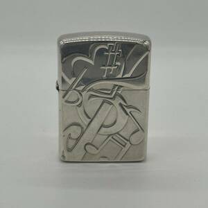 ZIPPO:ジッポー armor case/アーマーケース 音符デザイン 2009年製