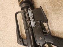 SPG刻印有 MGC COLT コルト AR-15 M16A1 モデルガン 迷彩カバー付属 中古_画像3