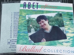 AOR/ABET ALFONSO/BALLAD COLLECTION/輸入盤中古CD/フィリピン OPM/AIRPLAYカバー