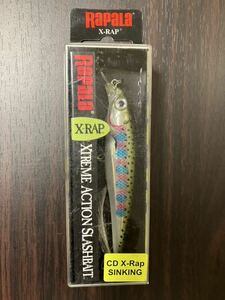 【新品】CD X-Rap 10 シンキング レインボートラウト ① ラパラ RAPALA Xラップ エックスラップ