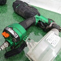 【ジャンク品】HITACHI ビス打ち機 ×3台まとめて　WF4H3×1　WF4H2×2 修理　パーツ 格安スタート！_画像4