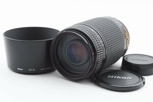 Nikon AF NIKKOR 70-300mm F4-5.6 D ED [美品] HB-15 レンズフード付き フルサイズ対応 超望遠ズーム
