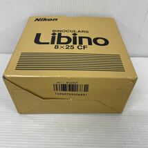 Nikon 双眼鏡 BINOCULARS Libino 8×25 CF 現状品　ニコン　リビノ_画像7