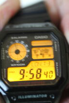 【 CASIO】AE-1200WH 3299 腕時計　中古品　稼動品_画像10