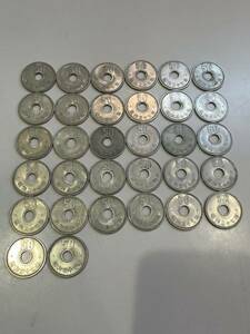 旧五十円硬貨　計32枚　昭和37年