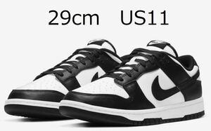 29cm Nike Dunk Low Retro パンダ WHITE / BLACK US11 ナイキ SB ダンク PANDA Air Jordan1 High OG 85 Golf CHICAGO Grey Fog DD1391-100