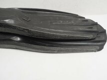 USED MARES マレス AVANTI X-3 アバンティ オープンヒールフィン ストラップフィン サイズ:S(約24-26cm) ブラック ダイビング用品[N56622]_画像6