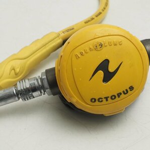 USED AQUALUNG アクアラング オクトパス 動作確認済 スキューバダイビング用品 [3FL-56740]の画像2