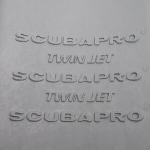 USED SCUBAPRO スキューバプロ TWIN JET FIN ツインジェット フィン サイズ:L (26-29cm) スキューバダイビング用品[N56840]の画像4