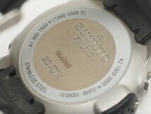 USED SUUNTO スント STINGER スティンガー ダイブコンピューター バッテリー交換済 元箱 ケース 取扱説明書 延長ベルト付 [S56854]_画像3