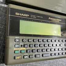 SHARP ポケットコンピューター PC-G830 動作未確認　ジャンク_画像2