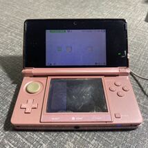 任天堂 3DS本体 ピンクmCGR-001(JPN) ジャンク⑧_画像1