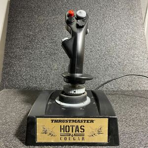 RARE! Thrustmaster HOTAS Cougar - Throttle & Joystick N11106 Aircraft F-16 動作未確認