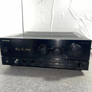 PIONEER パイオニア A-717 ステレオ プリメインアンプ オーディオ 音響機器　通電OK ジャンク