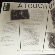 C12 中古LP 中古レコード　A TOUCH OF HYSTERIA 1983 demo tape TAPE001 UK盤　パンク_画像7