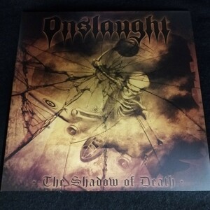 C12 中古LP 中古レコード　ONSLAUGHT the shadow of death BOBV095LP UK盤　クリアビニール　UKハードコア