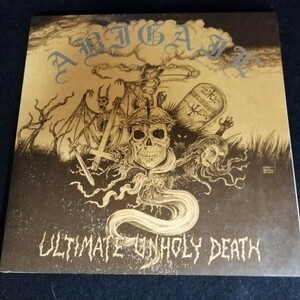 C12 中古LP 中古レコード　ABIGAIL ultimate unholy death ANTI-GOTH 033 US盤　ジャパメタ　スラッシュ