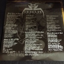 C12 中古LP 中古レコード　ABIGAIL ultimate unholy death ANTI-GOTH 033 US盤　ジャパメタ　スラッシュ_画像5