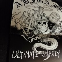 C12 中古LP 中古レコード　ABIGAIL ultimate unholy death ANTI-GOTH 033 US盤　ジャパメタ　スラッシュ_画像9