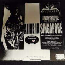 C12 中古LP 中古レコード　ABGAIL alive in singapore 105枚限定生産　封入特典付き　ジャパメタ　スラッシュ　ブラックメタル_画像2