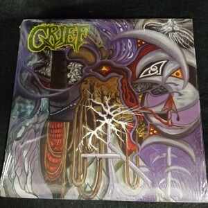 D01 中古LP 中古レコード　GRIEF miserably ever after T-50 US盤　シュリンク有り　スラッジ　ドゥームメタル