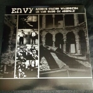 C12 中古LP 中古レコード　ENVY angels curse whispered in the edge of deapair 国内盤　HG-112 日本のハードコア　エモ