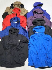 8着 マウンテンパーカー ジャケット ナイロンジャケット set Northface　Patagonia　L.L.Bean 古着卸 マウンパ　レインジャケット ノース