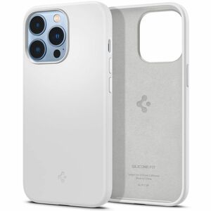 Spigen iPhone13Pro ケース シリコン ACS03284 ホワイト iPhone 13pro 6.1インチ