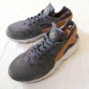 【 NIKE AIR HUARACHE ANTRACITE PLATINUM 】ナイキ エア ハラチ / チャコールグレーブラウン 灰茶系 / US9.5 27.5cm