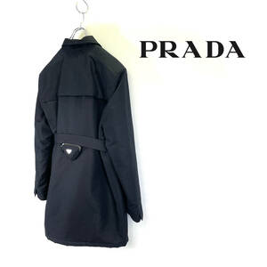 2022AW PRADA by RAF SIMONS プラダ ラフシモンズ トライアングル ロゴ ポケット 中綿 ジャケット コート size M SGC091 1205961