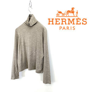 HERMES by Martin Margiela エルメス マルタン マルジェラ期 シルク タートル ネック ニット セーター size 40 1219341