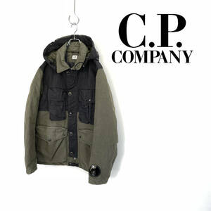 C.P. Company C.P カンパニー コットン×ナイロン 中綿 ミリタリー ジャケット size M 1221623