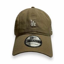 【新品】NEW ERA MLB Mini Logo Cap LA ベージュ ニューエラ Spick & Span キャップ_画像1