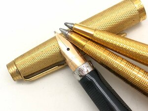 パーカー 万年筆 ペン先 14K ボールペン ゴールド まとめ 筆記未確認 現状渡し 中古【UW120049】