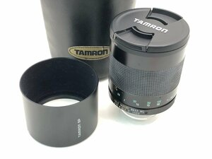 TAMRON SP 500mm 1:8 TELE MACRO 一眼レフ カメラ用 レンズ フード付き ジャンク 中古【UW120110】