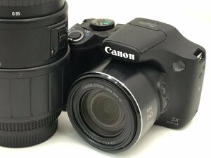 Canon PowerShot SX530 HS/SIGMA 70-300mm 1:4-5.6 DL MACRO コンパクト デジタルカメラ レンズ 付き ジャンク 中古【UW120138】