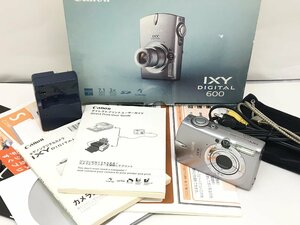 CANON IXY DIGITAL 600 コンパクト デジタルカメラ 付属品付き 簡易動作確認済み 中古【UW120261】