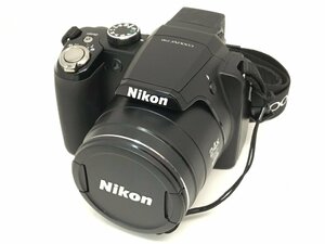 Nikon COOLPIX P90 コンパクト デジタルカメラ ケース付き ジャンク 中古【UW120483】