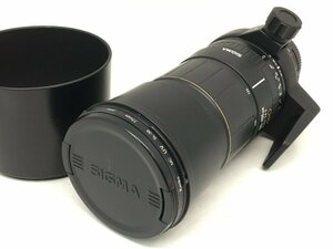 SIGMA APO 135-400ｍｍ 1：4.5-5.6 Ｄ 一眼レフカメラ用レンズ フード付き ジャンク 中古【UW120567】